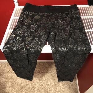 PINK patterned leggings